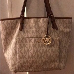 Michael Kors white purse
